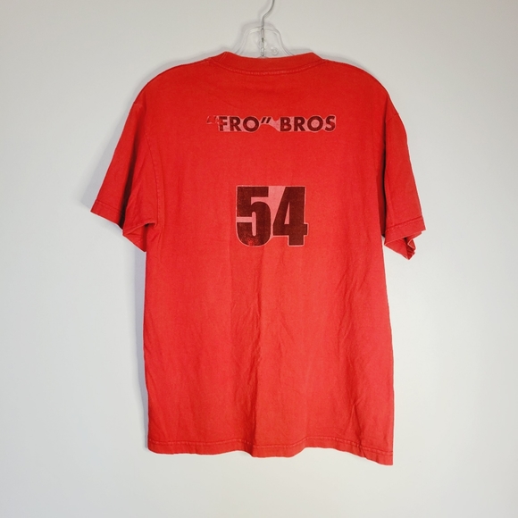 Buccaneers Fro Bro's NFL Tee Red Mens Large T-Shirt - Picture 5 of 7